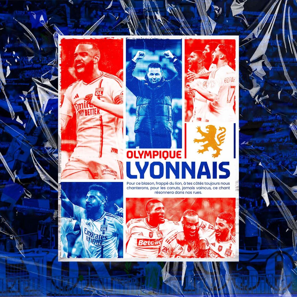 Affiche - Olympique Lyonnais