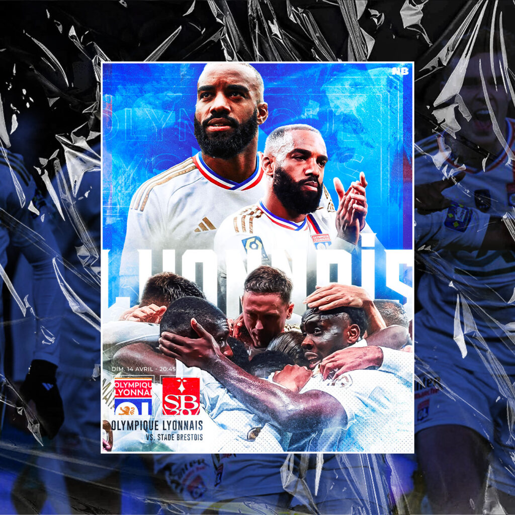 Design graphique - Olympique Lyonnais