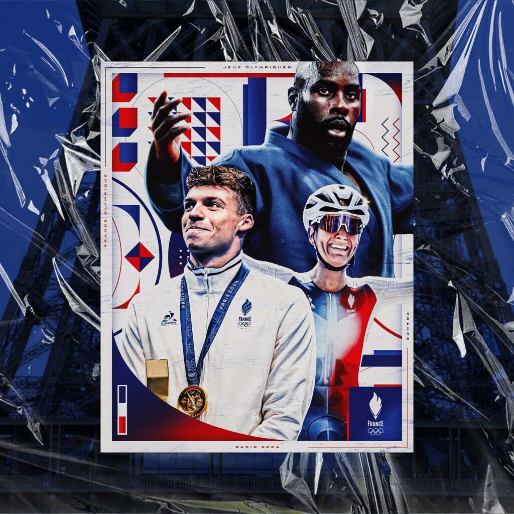 Affiche - Jeux Olympiques Paris 2024