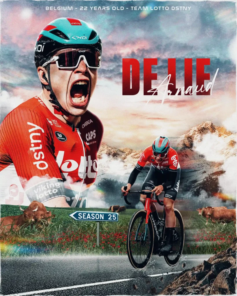 Affiche - Cyclisme - Arnaud de Lie