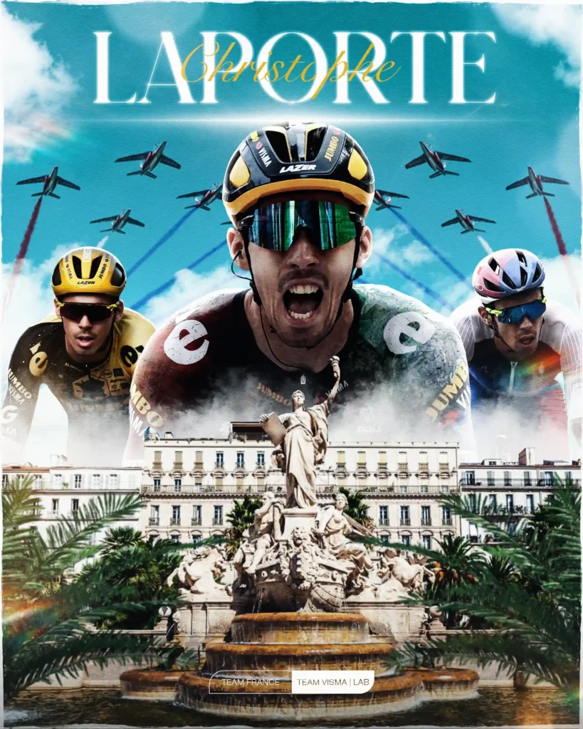 Affiche - Cyclisme - Christophe Laporte