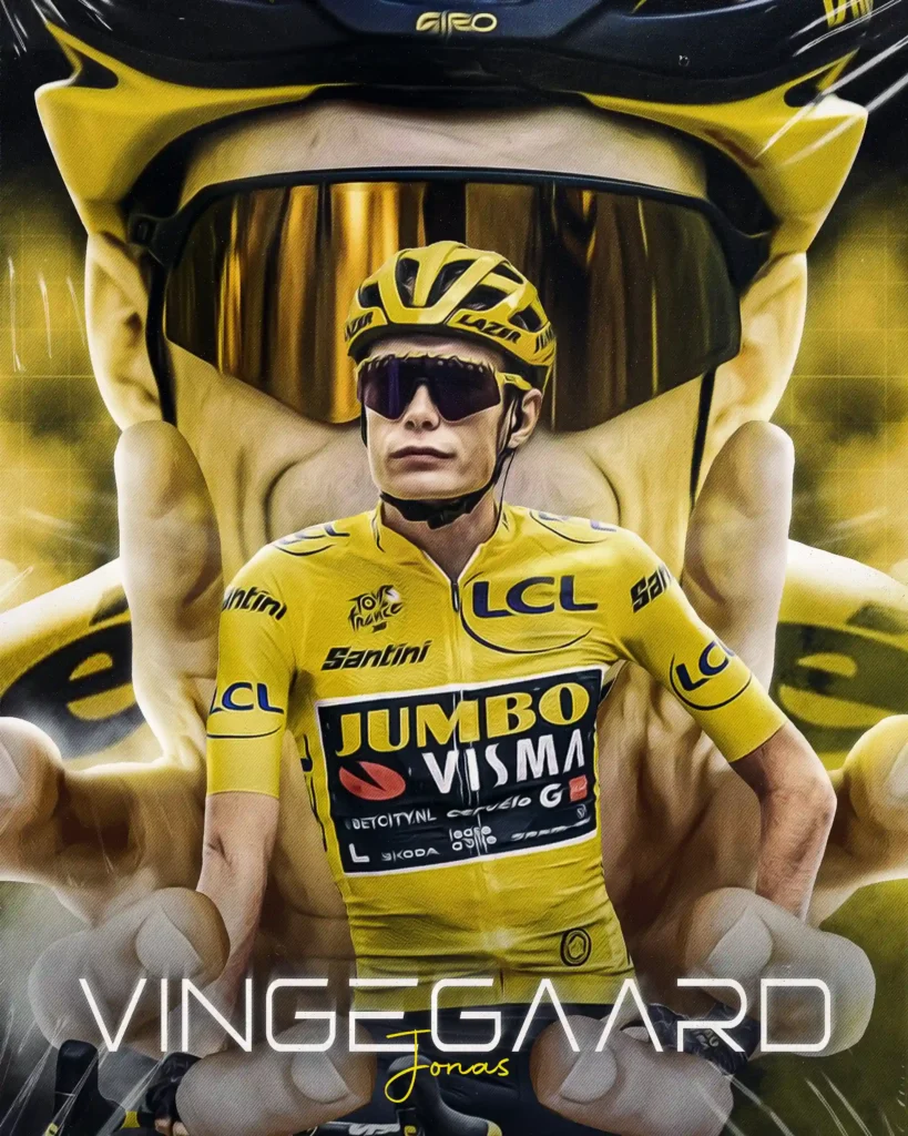 Affiche - Cyclisme - Jonas Vingegaard