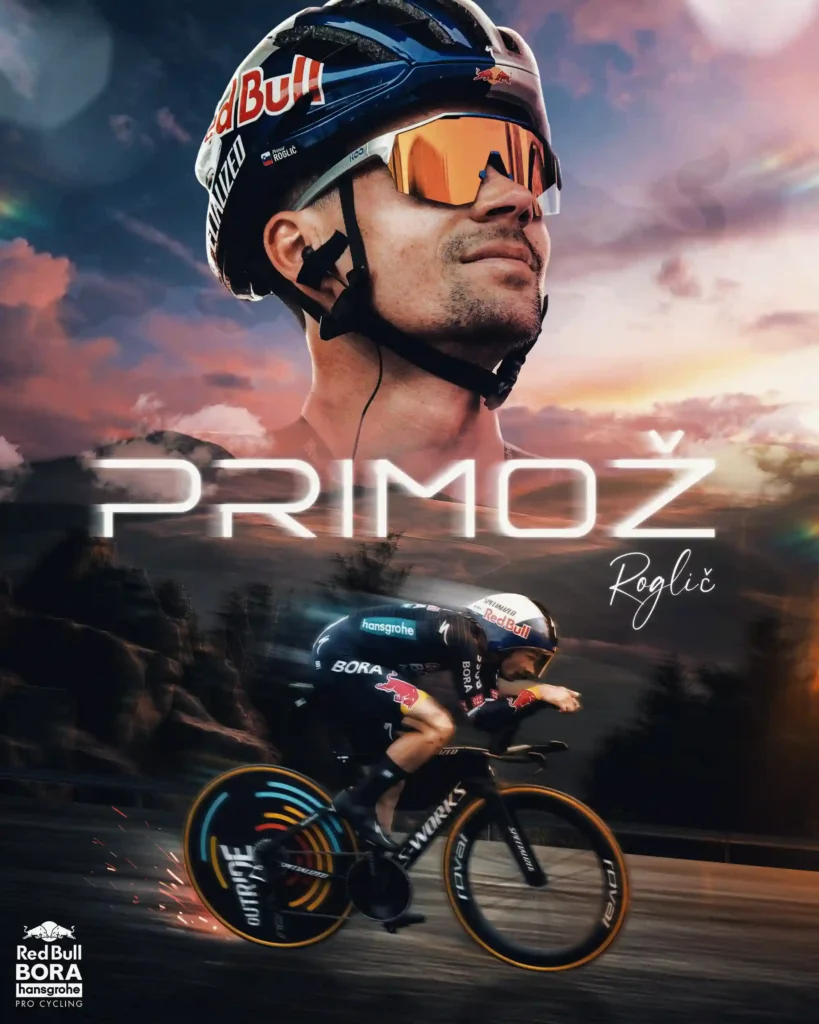 Affiche - Cyclisme - Primoz Roglic