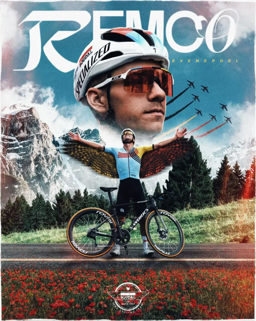 Affiche - Cyclisme - Remco Evenepoel