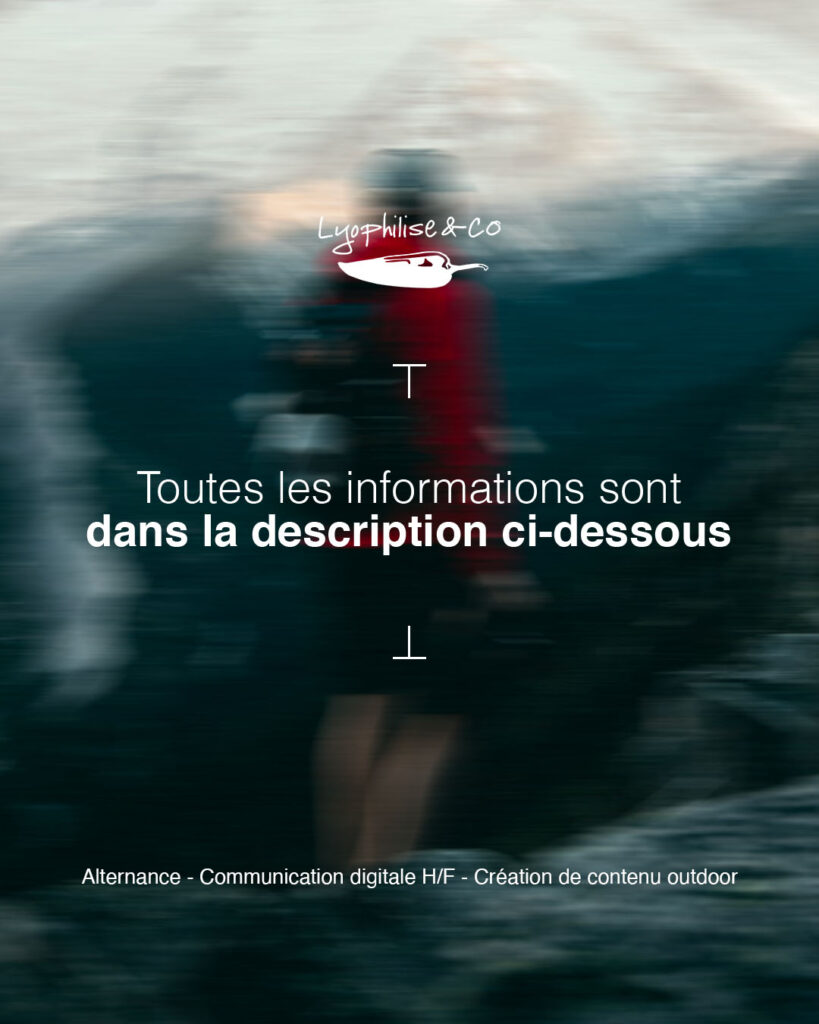 Lyophilise & Co - Alternance